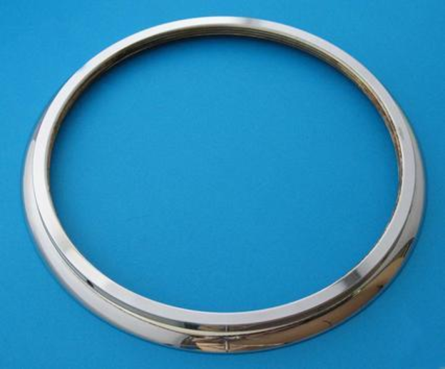 Ring, retaining outer disc, plated