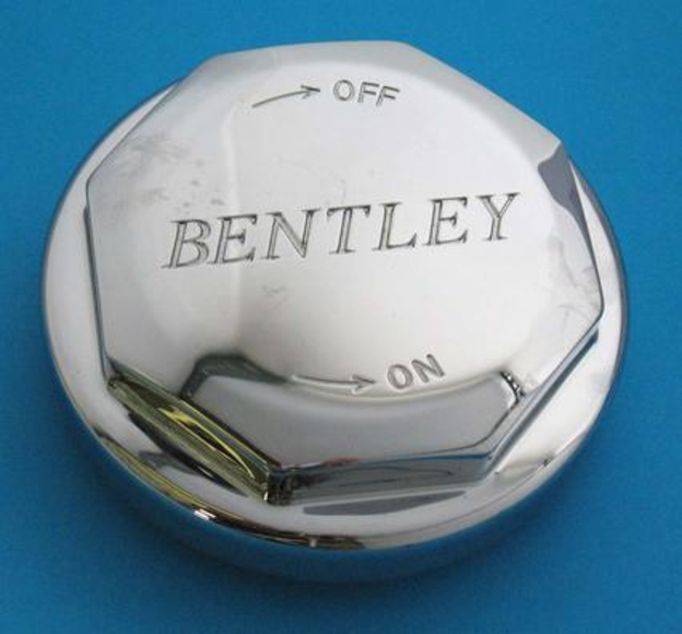 Wheel nut, O/S, `Bentley', B141AH on