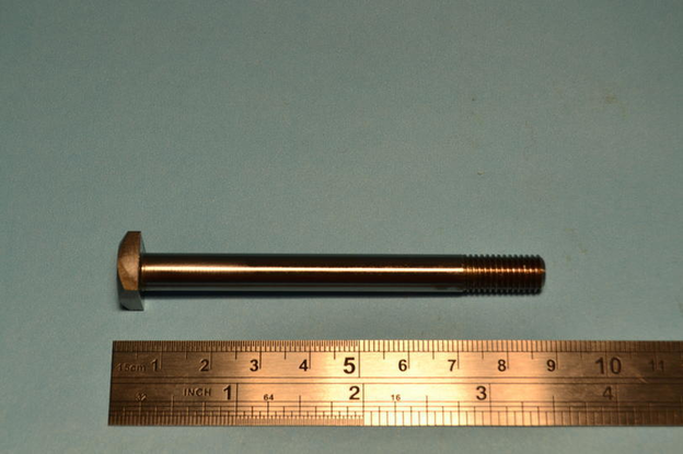 5/16BSF bolt, square head, x 3.200"