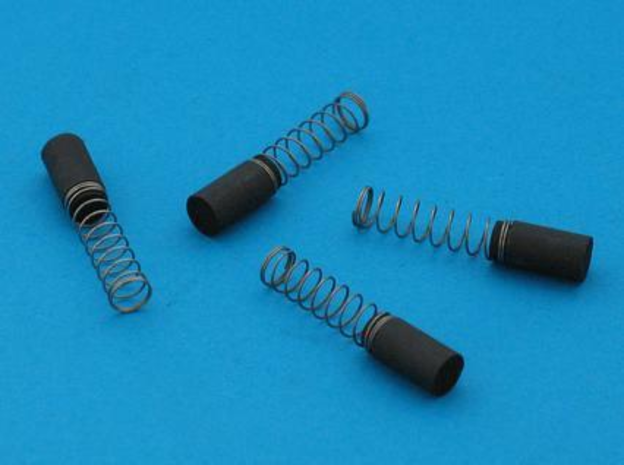 Spring/carbon contact (set), small HP, S.Ghost S - U, P1 & P2
