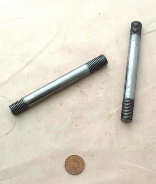 Stud, bumper end cap, replacement for forged mushroom