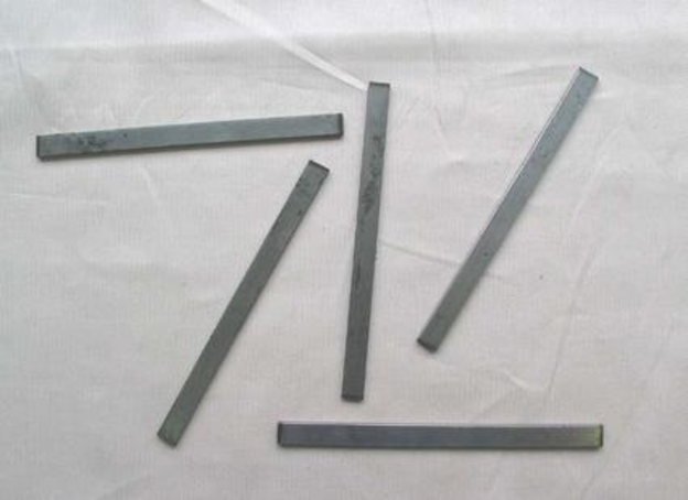 Steel strip for valve cotters, sufficient for 3 valves: Silver Ghost all series