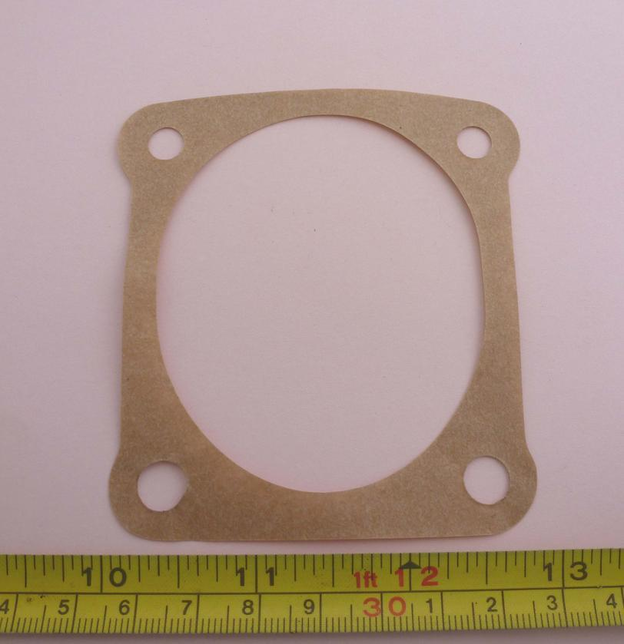 Gasket, outer column to steering box. Material: .006" thick Flexoid
