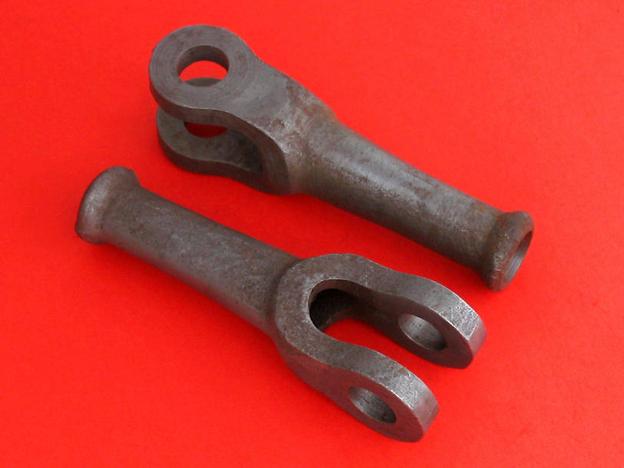 Fork end, brake rope front, 20/25 and 25/30