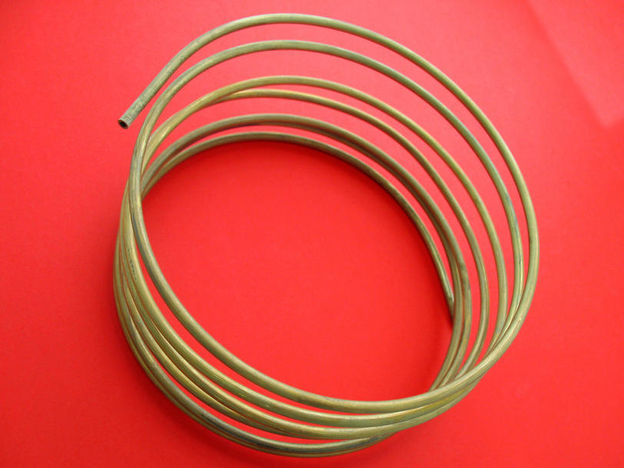 Brass tubing, 5/32" diameter, per foot