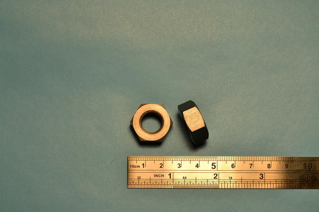 Nut, 1/2" BSF, main bearing studs, Phantom 2 except series O2 and P2