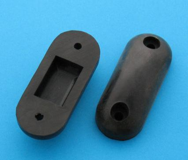 Rest, oval rubber, locking band