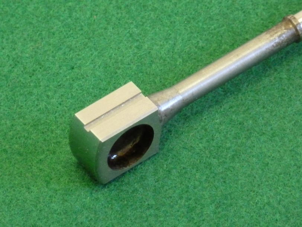 Detail of modified cam follower
