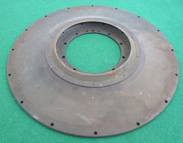 Plate, backing, rear brake drum, all Bentley chassis