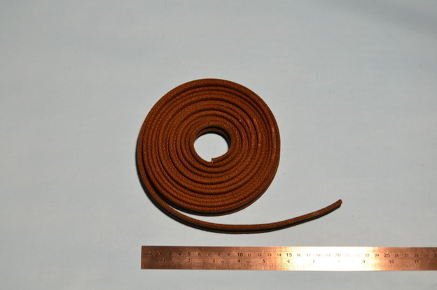 Bonnet tape, 3/4" wide, double beaded, per foot