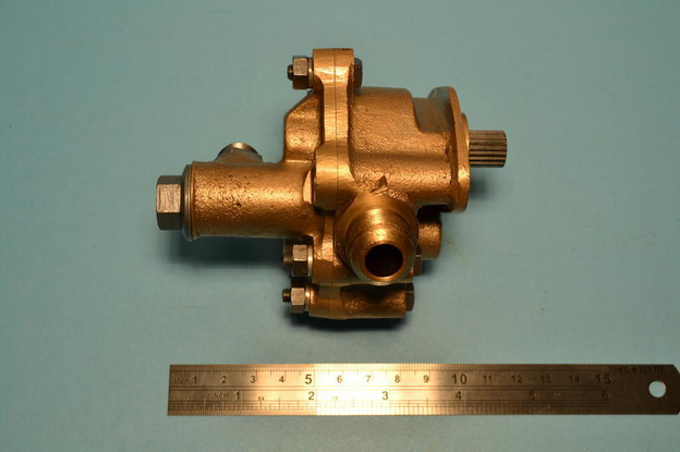 Oil pump, low capacity, reconditioned, EXCHANGE ONLY.