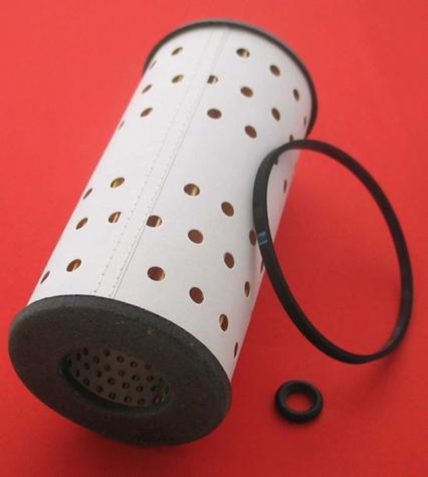 Oil filter element, with seals.
