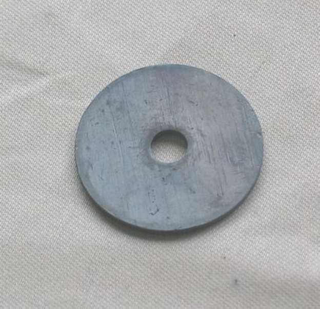 Washer, lead, balance weight, 0.070" thick