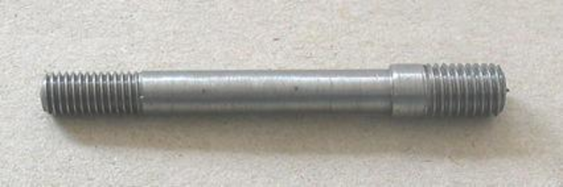 Stud, stepped, 5/16BSF x 1/4BSF 2.562" long, water inlet, Ph 2